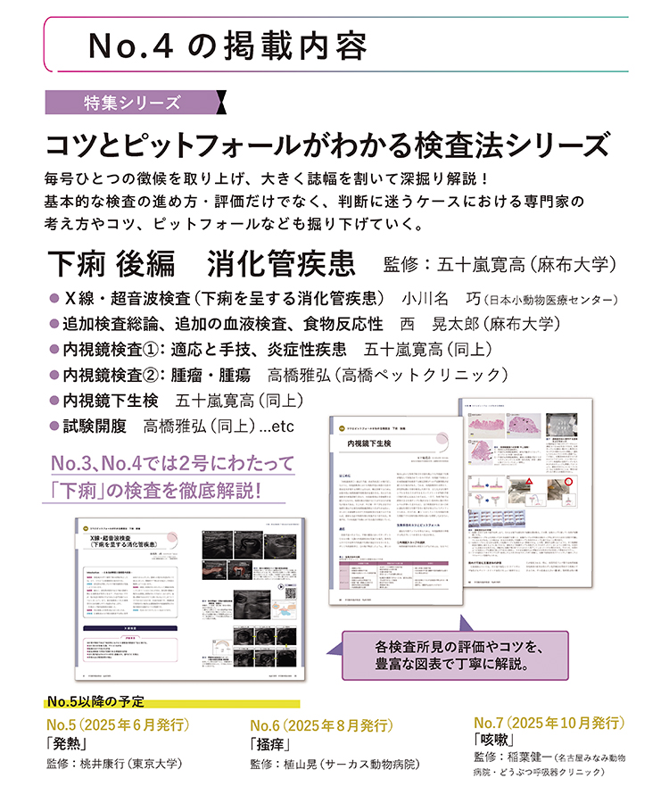 伴侶動物臨床検査特集内容