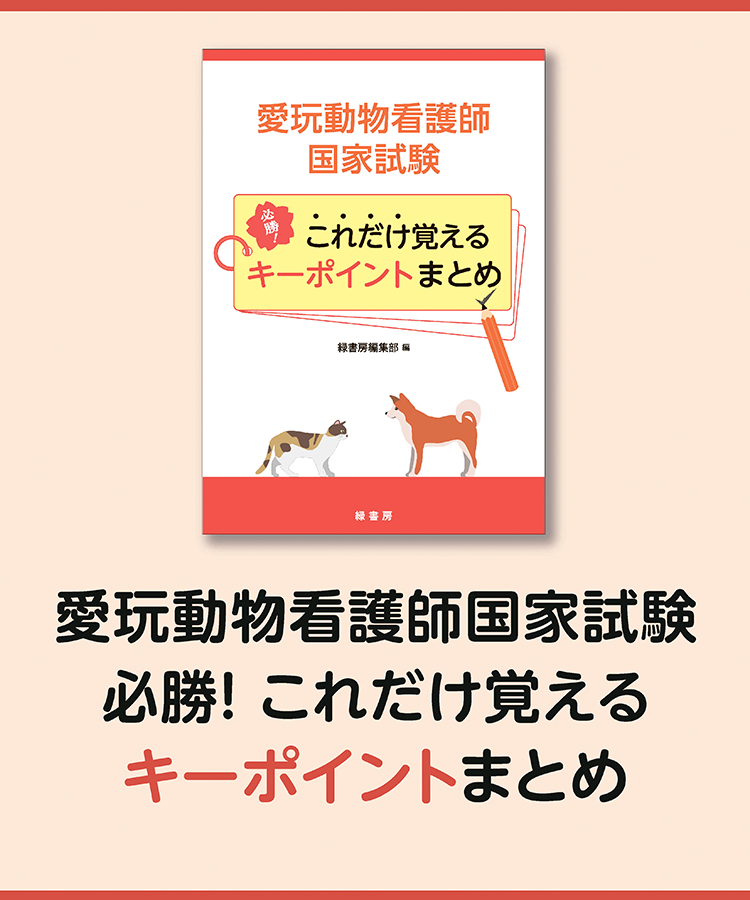 愛玩動物看護師 必勝！これだけ覚えるキーポイント